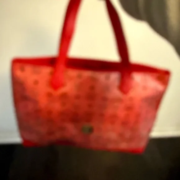 MCM Red Tote Bag - Picture 1 of 7